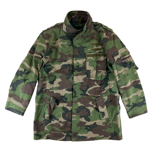Slovak Army M97 Camouflage M65 Jacket - Large