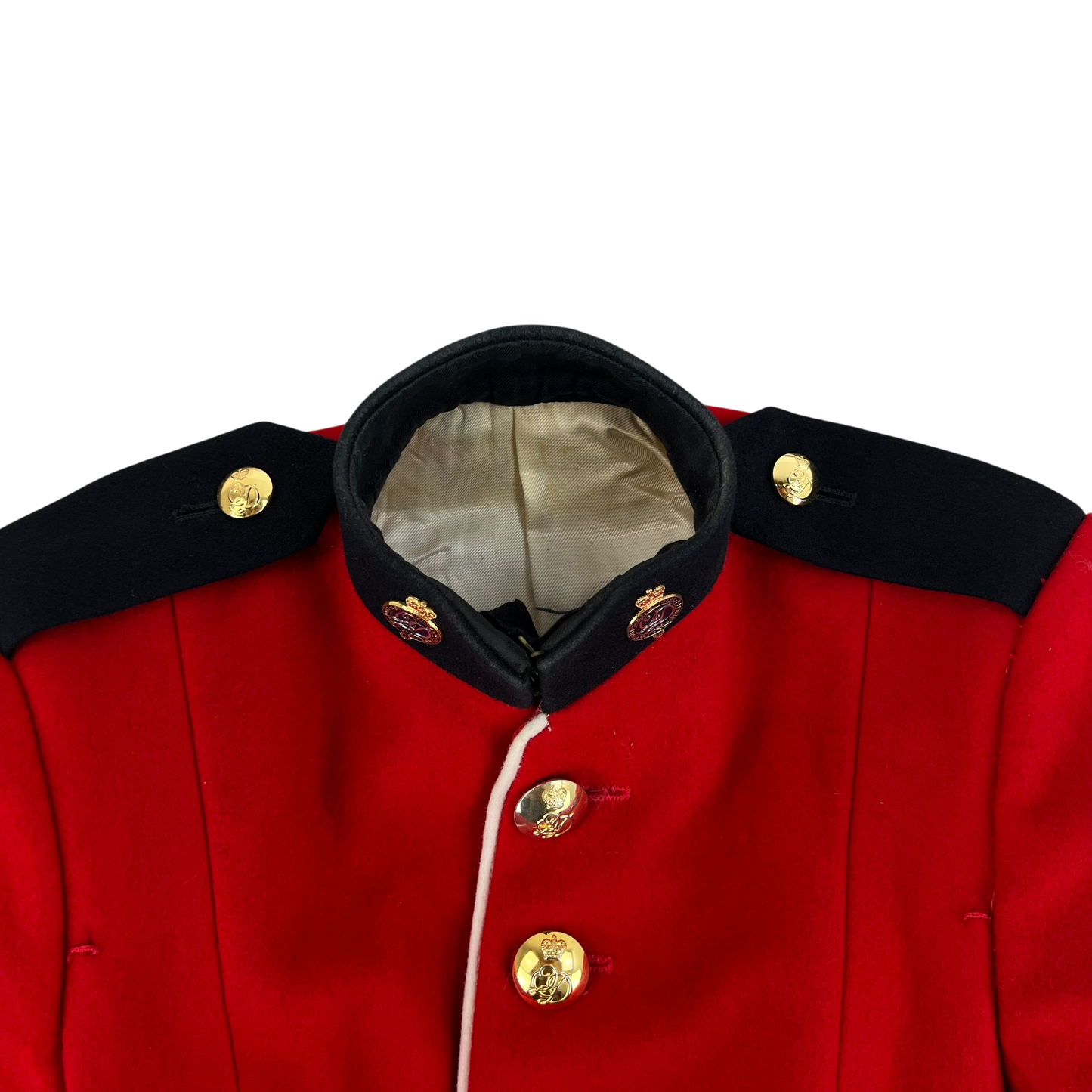 British Army Red Tunic Jacket - Queen's Division Minden Band - Small