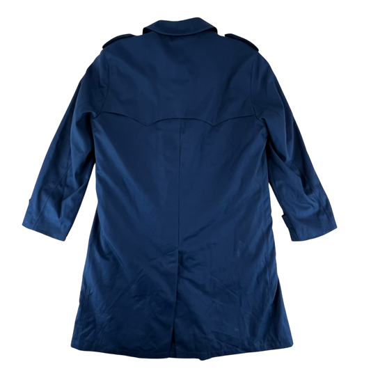 Dutch Navy Blue Mac Trench Coat w/ Thermal Liner - Large
