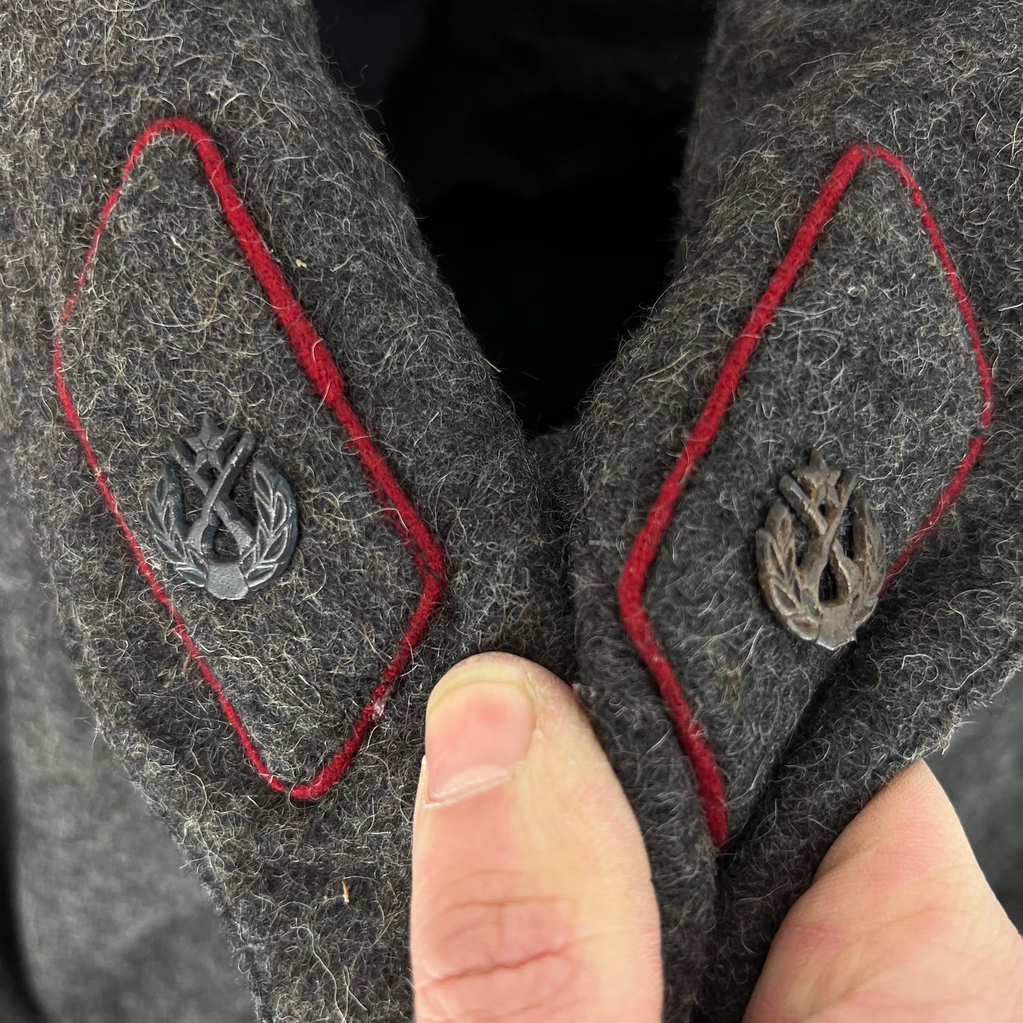 Bulgarian People's Army 50s Grey Wool Greatcoat - Medium