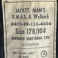 British Royal Navy RMAS & Welbeck Black Blazer - Large 178/104