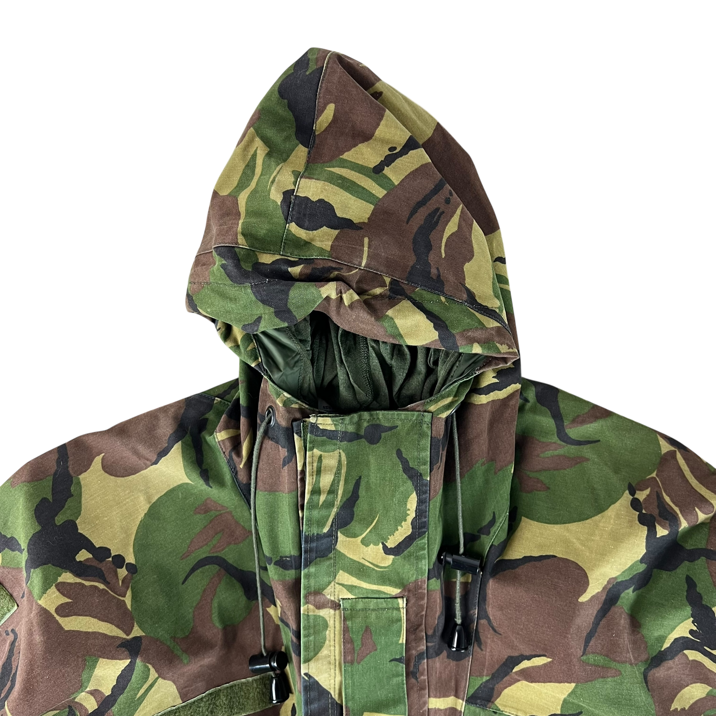 Dutch Army M93 DPM Woodland Camouflage MVP Parka - Large
