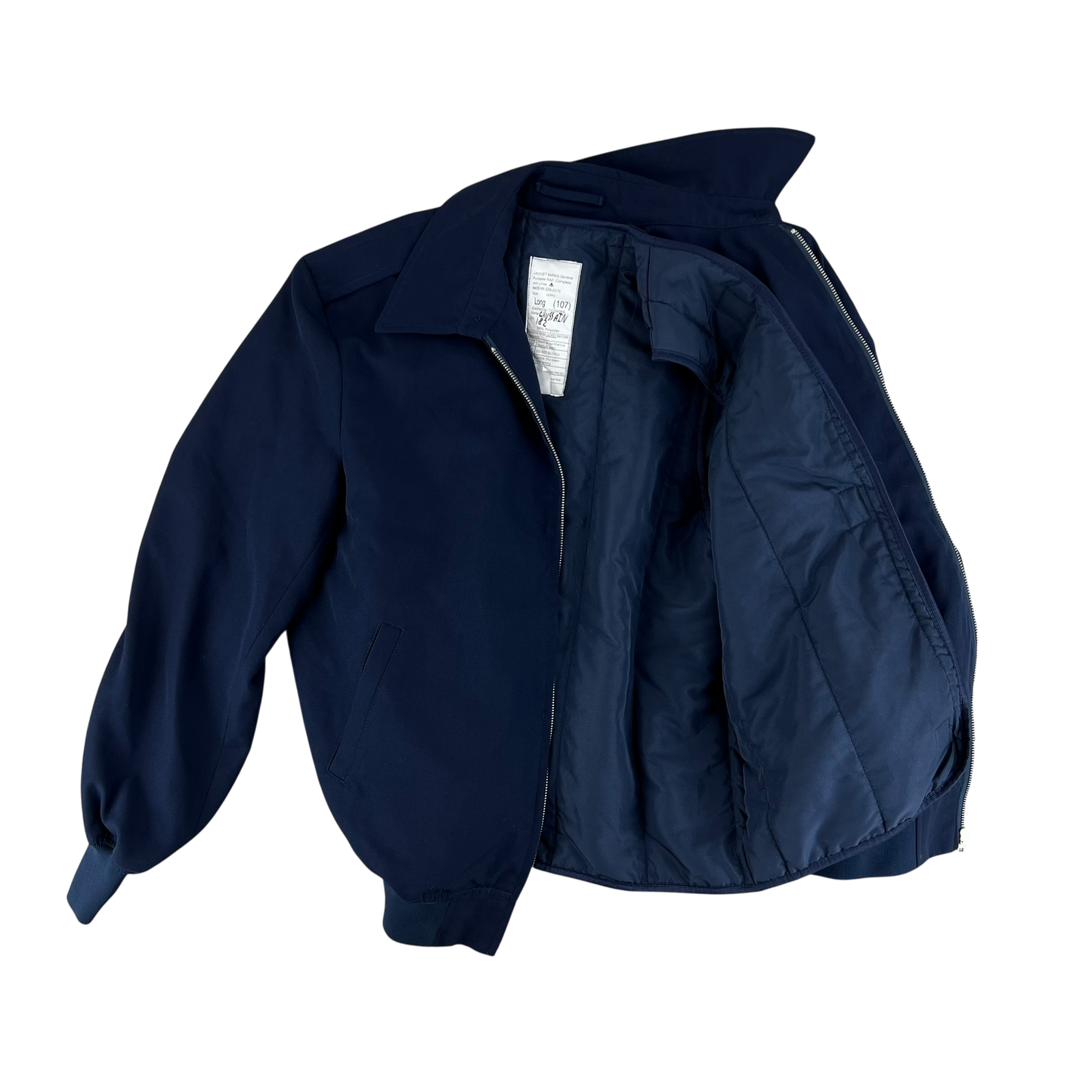 British RAF GP Bomber Jacket w/ Thermal Liner - Large 107L