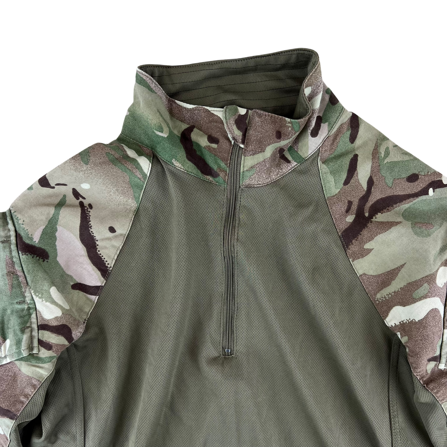 British Army MTP Camouflage Olive Green UBACS Combat Shirt - Small
