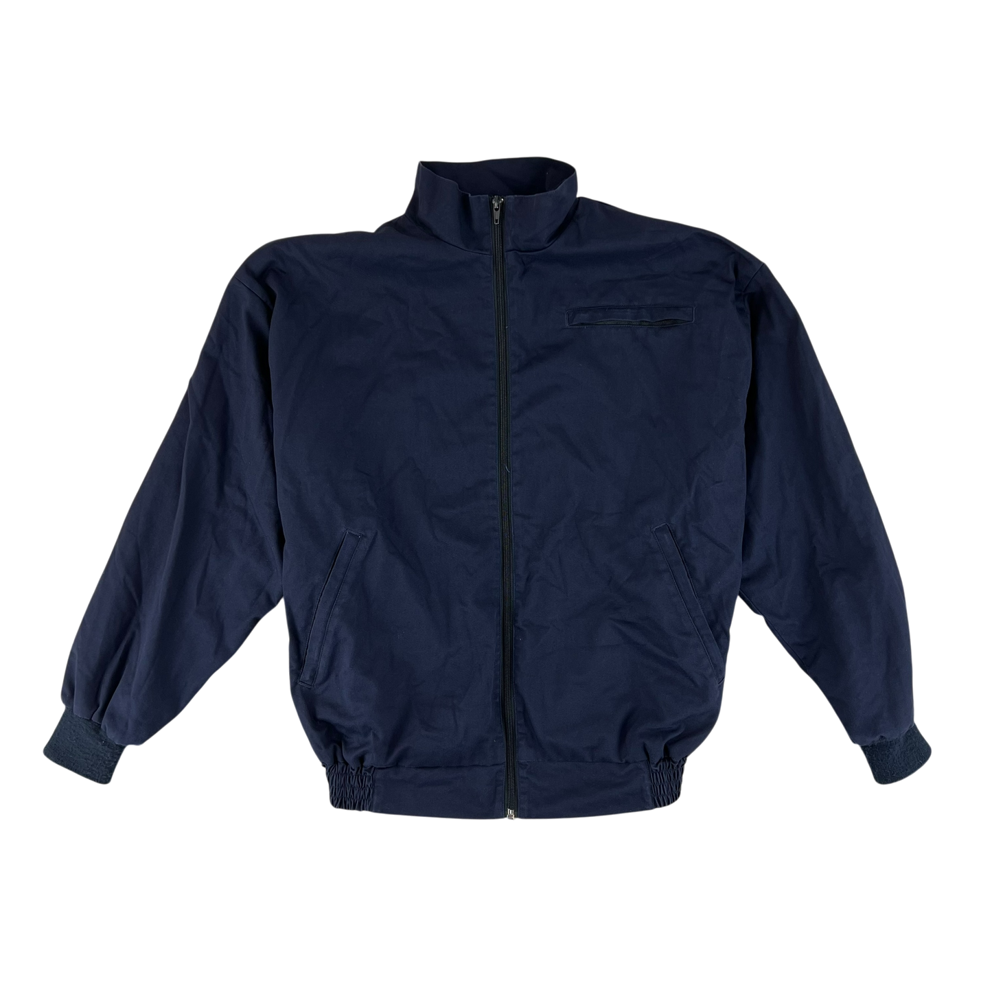 British Army / Tri-Services Navy Blue PTI Tracksuit Top Jacket - Medium 170/100