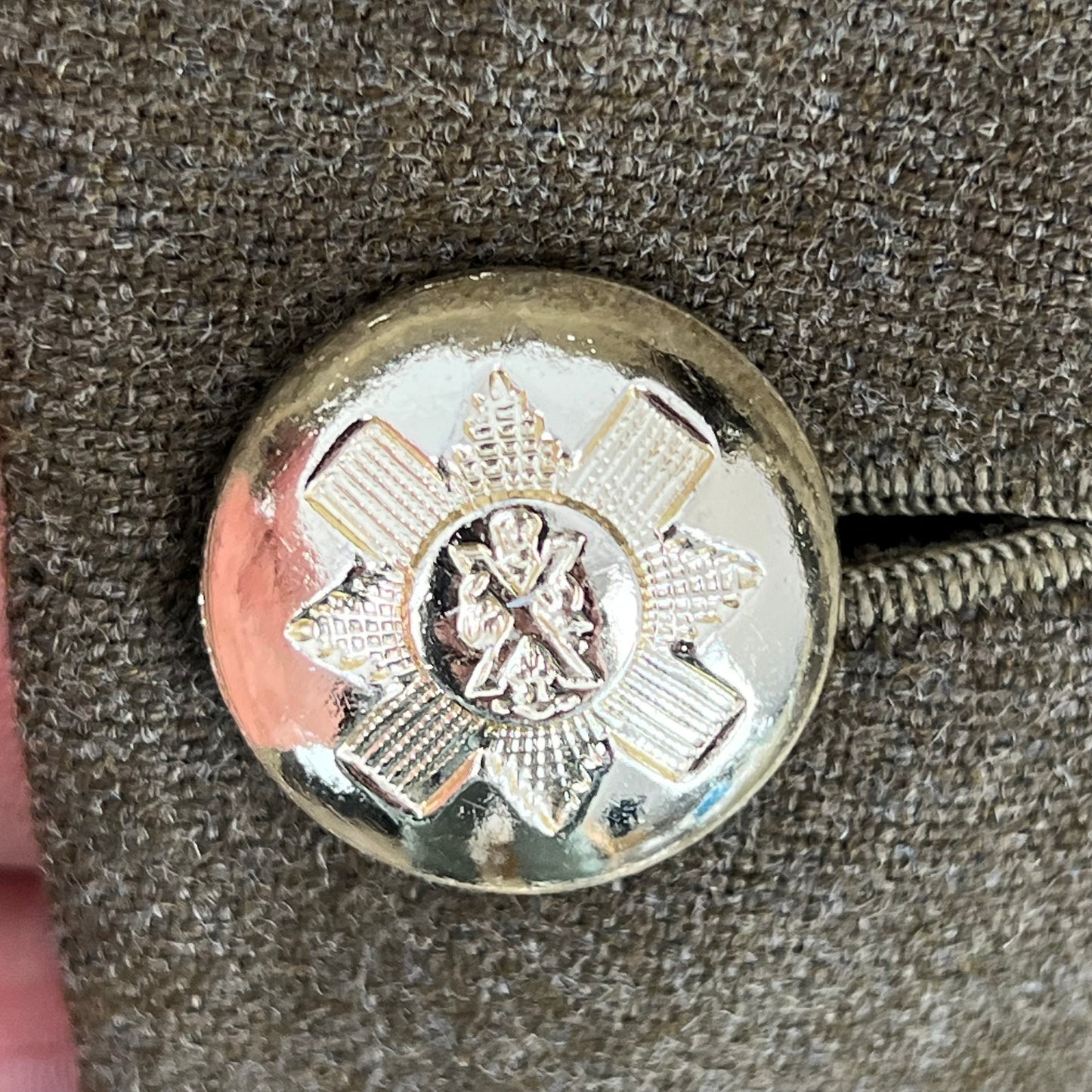 British Army No. 2 Dress Jacket Green 50s Scottish Pattern - Royal Highlanders "Black Watch" ATF - Medium