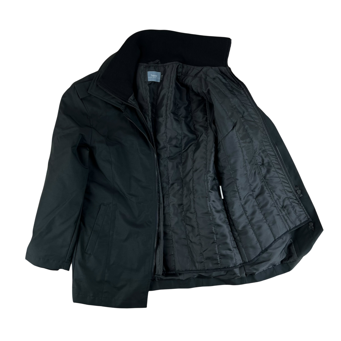 Finnish Navy M08 Winter Service Uniform Windbreaker Jacket w Liner - Medium