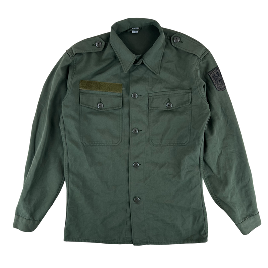 Austrian Army Olive Drab Long Sleeve Field Shirt - Medium 96-100 V-VI