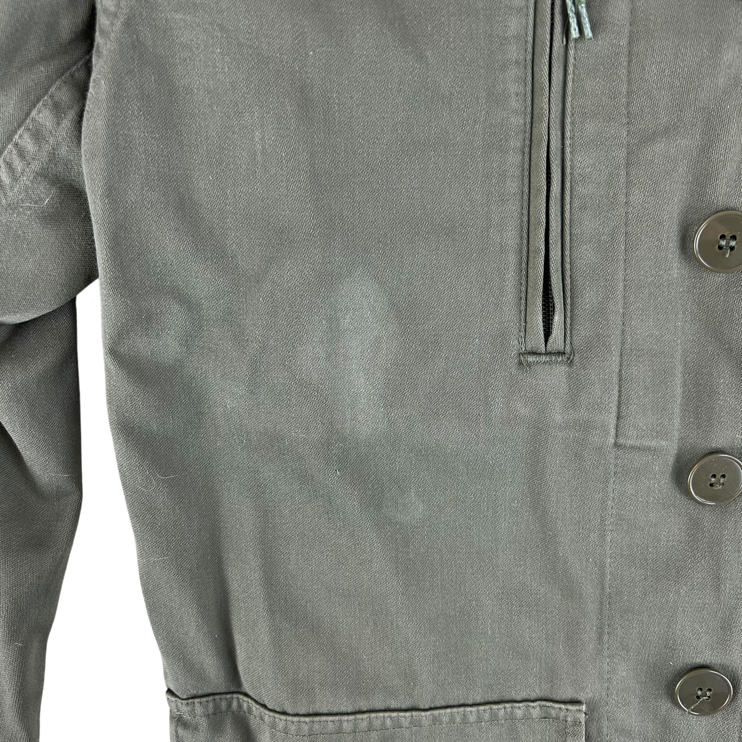 French Army F1 Olive Green Lightweight Jacket - Small