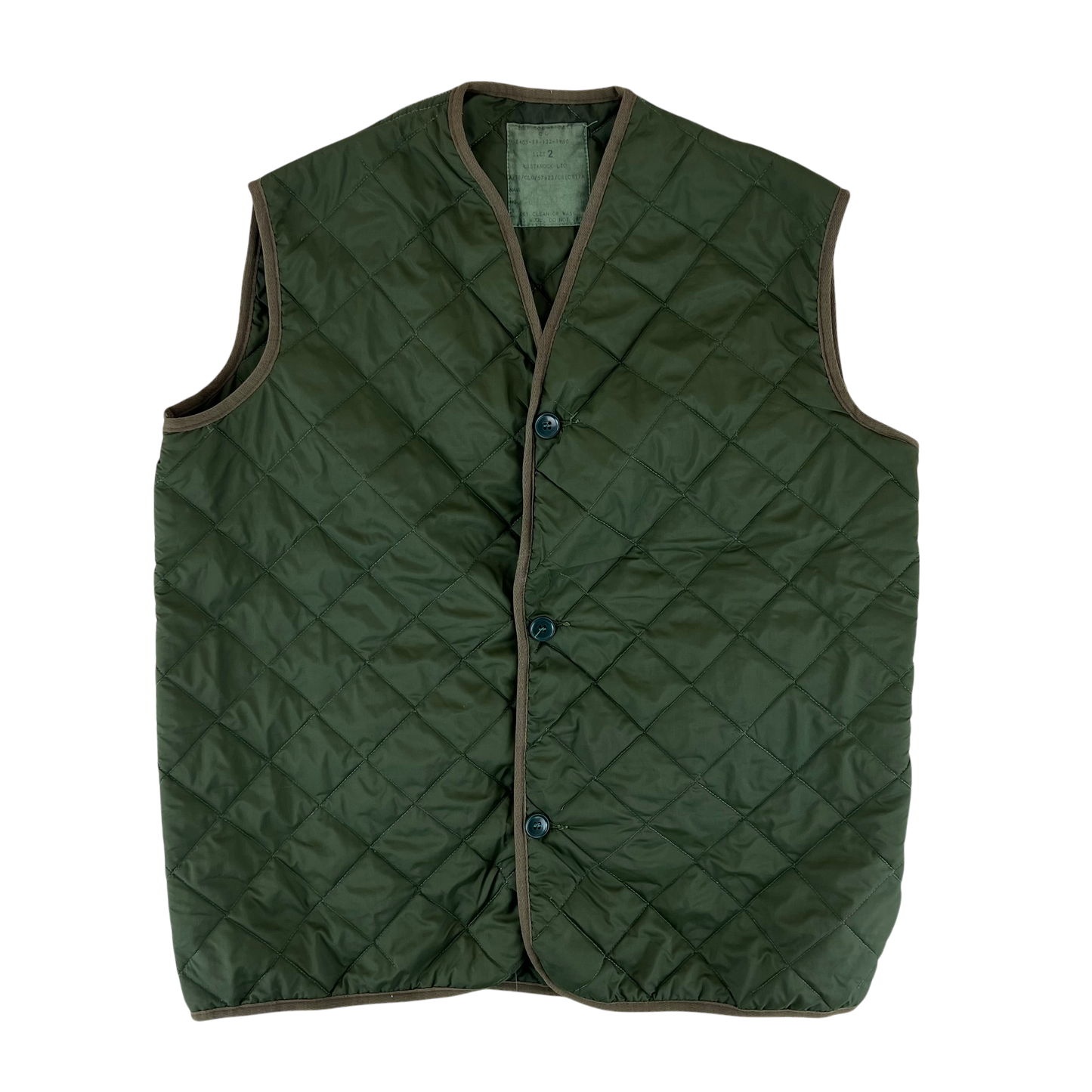 British Army Cold Weather Jacket Gilet Liner - Large