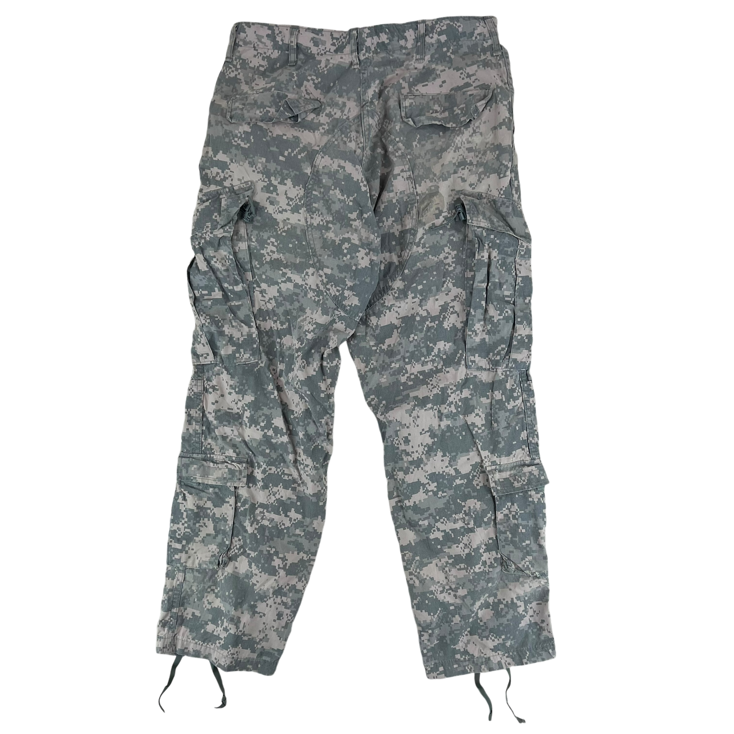 US Army UCP Pixel Camo Flame Resistant BDU Ripstop Combat Trousers - W33 L30