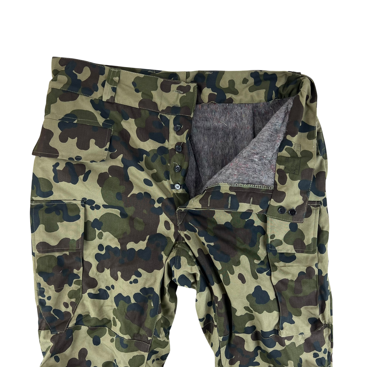 Romanian Army M1994 Fleck Camouflage Cold Weather Trousers - W40 L27.5