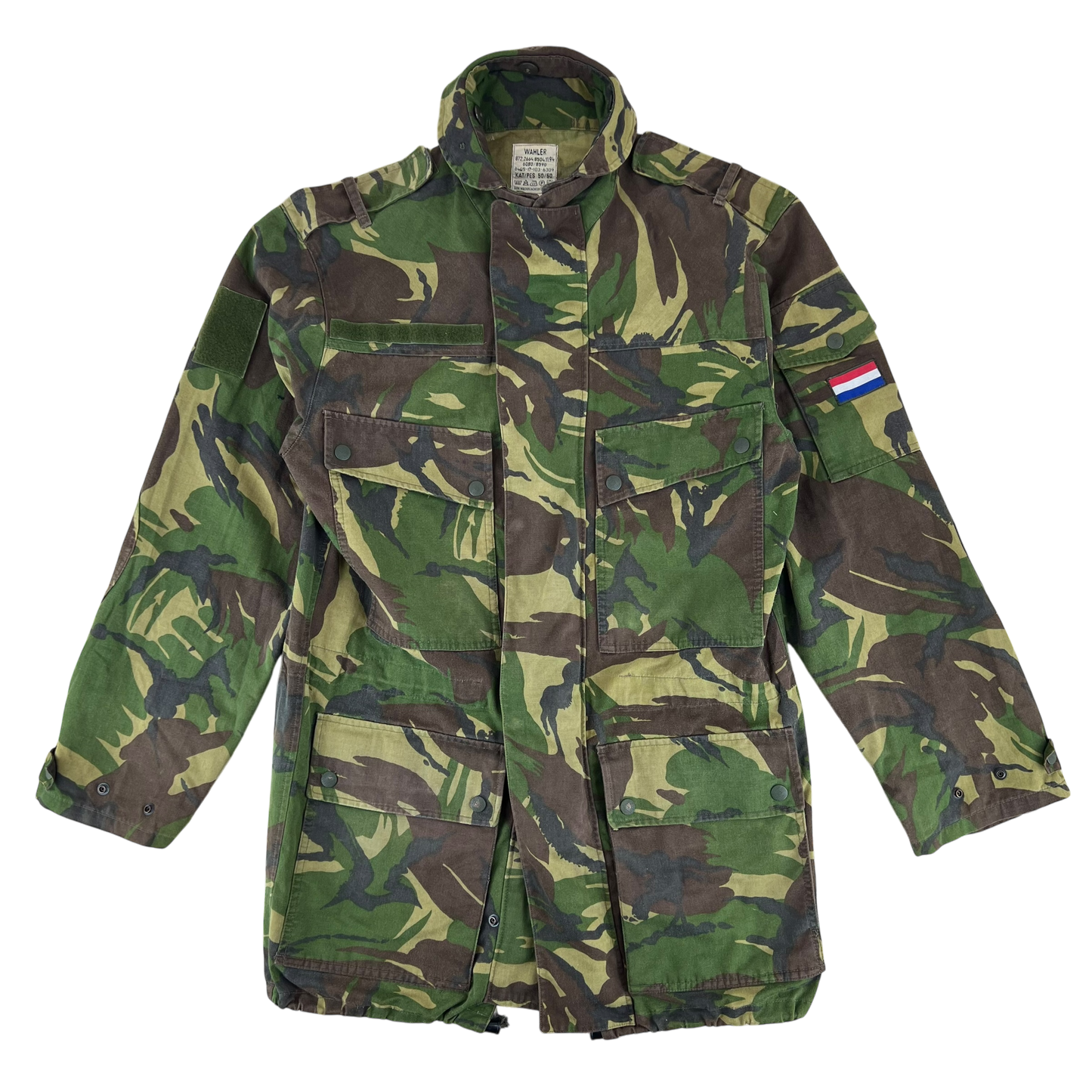 Dutch Army M93 DPM Woodland Camouflage Combat Jacket - Small