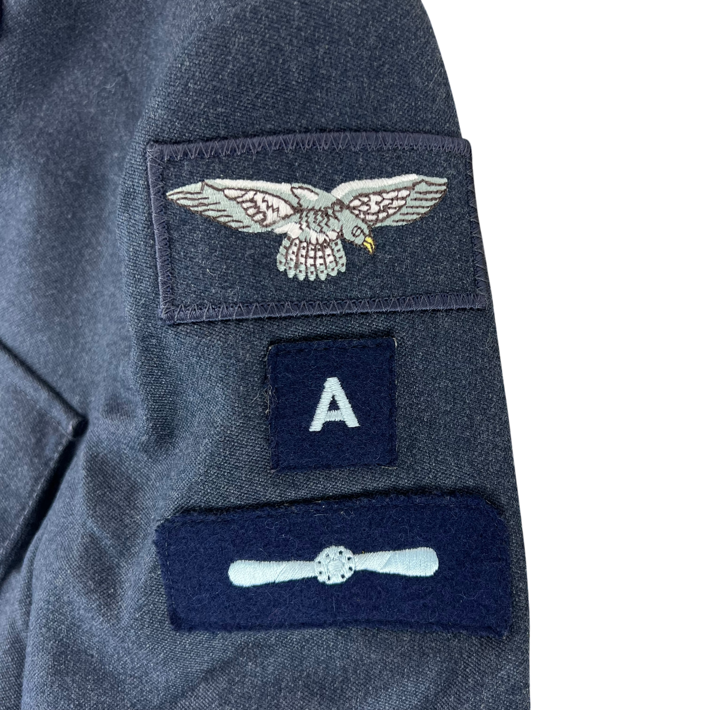 British Royal Air Force No. 1 Dress Jacket w/ Belt - X Large