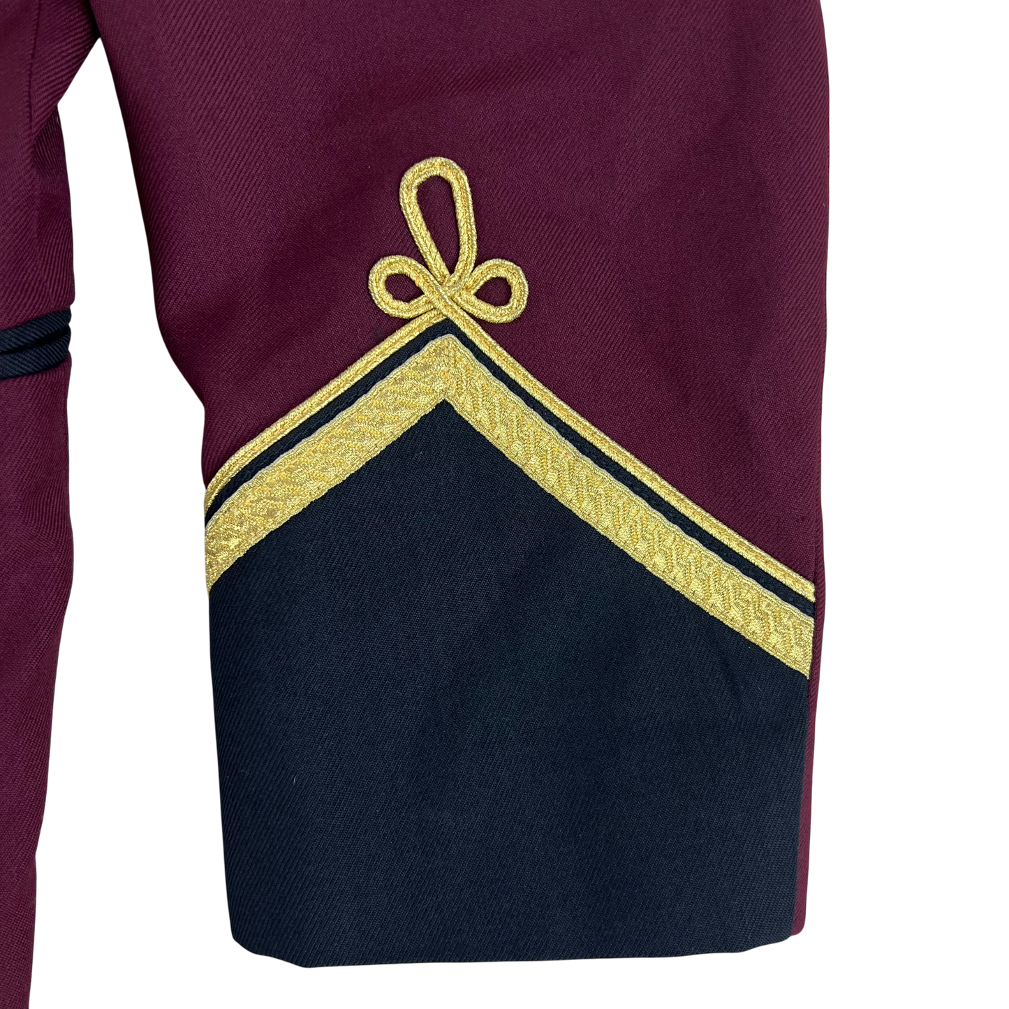 British Army Musician's Burgundy Performance Jacket - Large