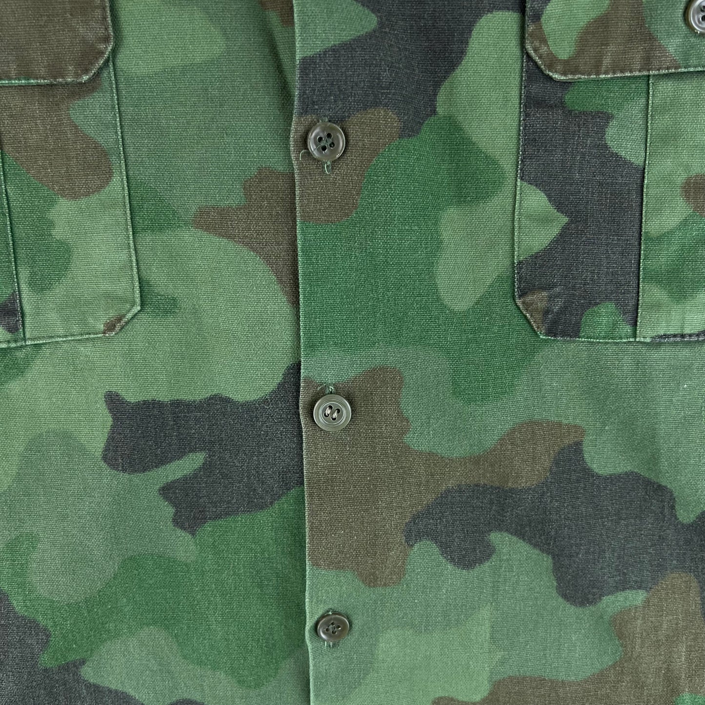 Serbian Army M93 Oak Leaf Camouflage Shirt - Medium