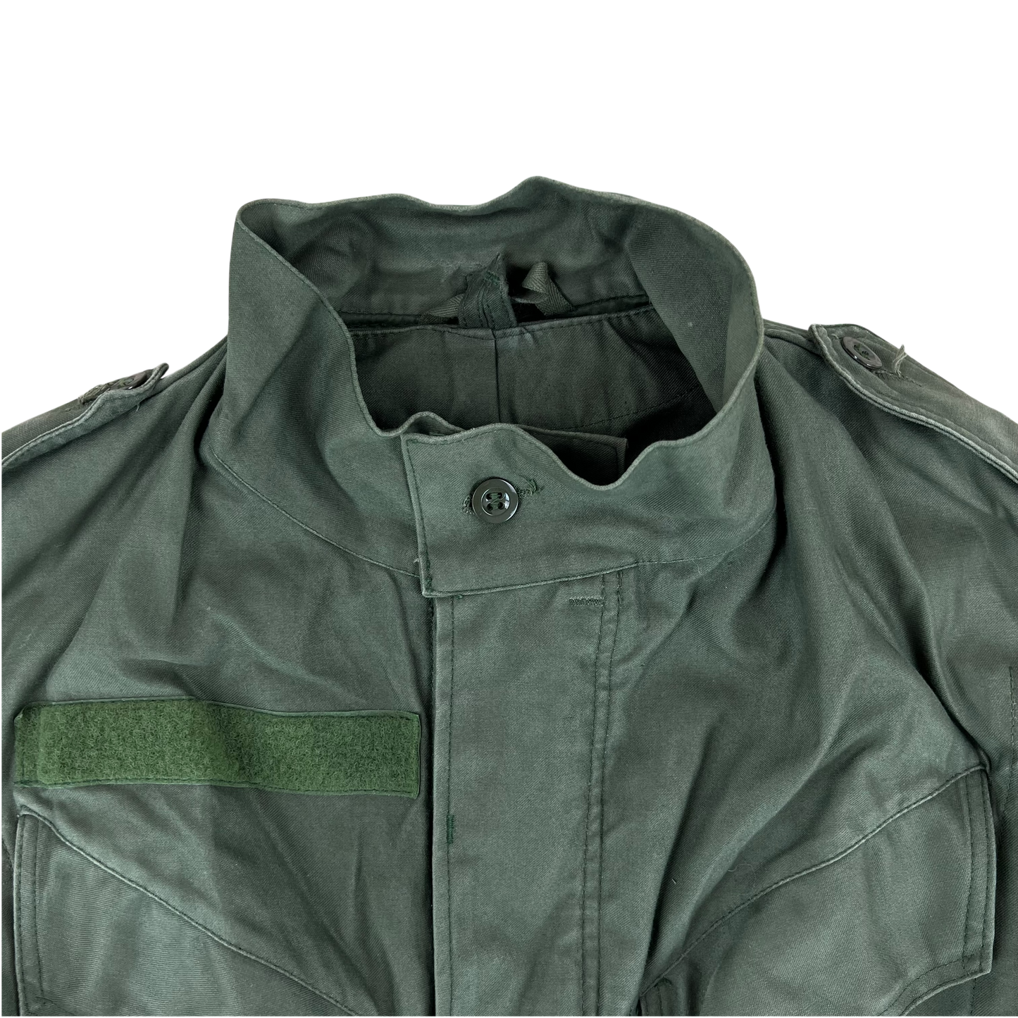 Belgian Army M64 Olive Green Field Jacket - Medium