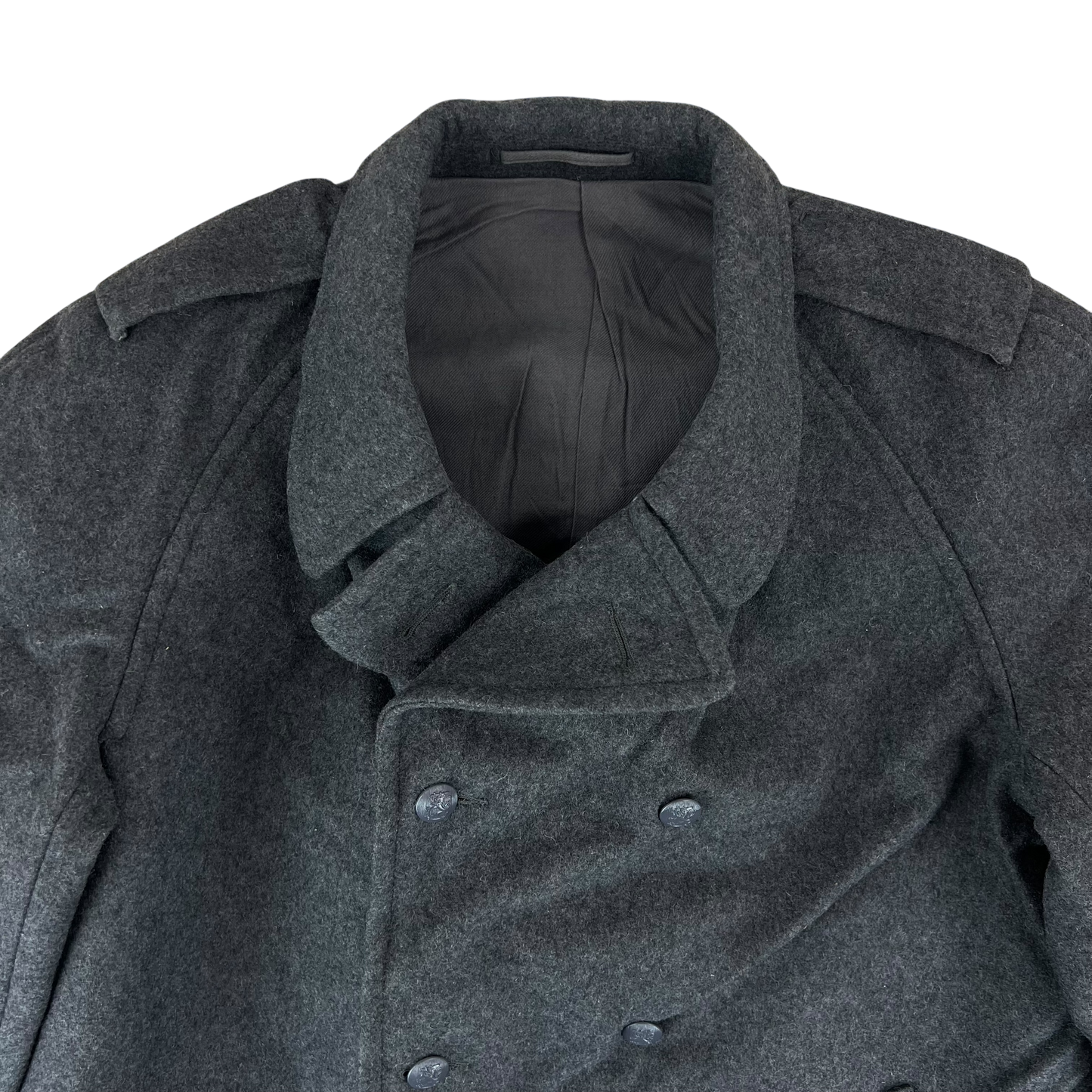 Finnish Army M65 Wool Greatcoat - Large