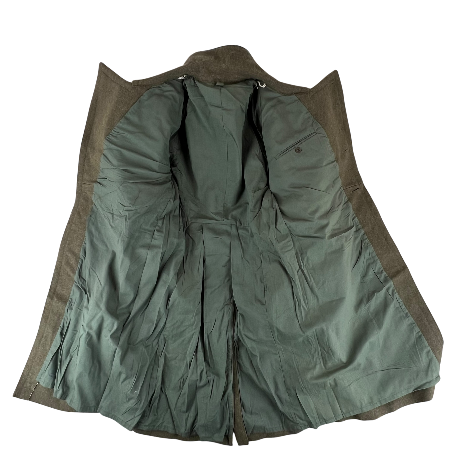 Bulgarian Army Khaki Wool Greatcoat - Medium