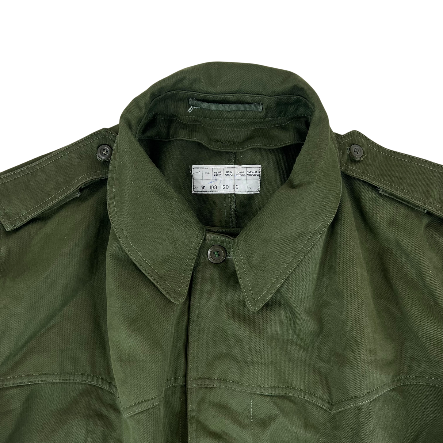 Serbian Army M77 Field Parka - X Large