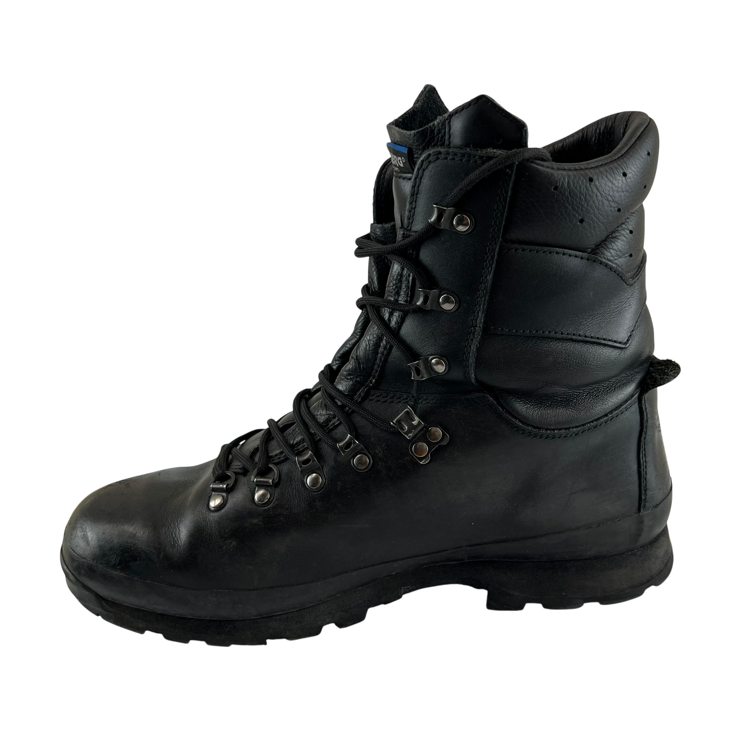 British Army Altberg Defender Black Combat Boots - Size 12M