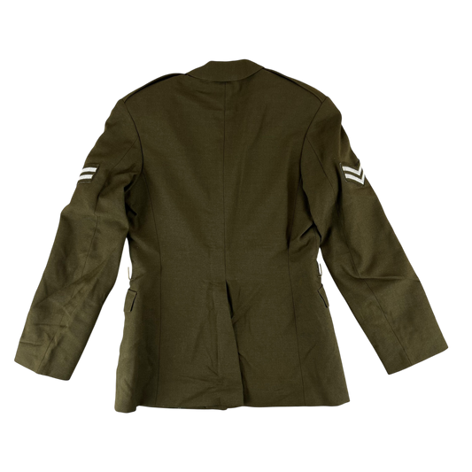 British Army 1980 Pattern No. 2 Olive Green Dress Jacket - Royal Artillery Regiment - Medium 176/104
