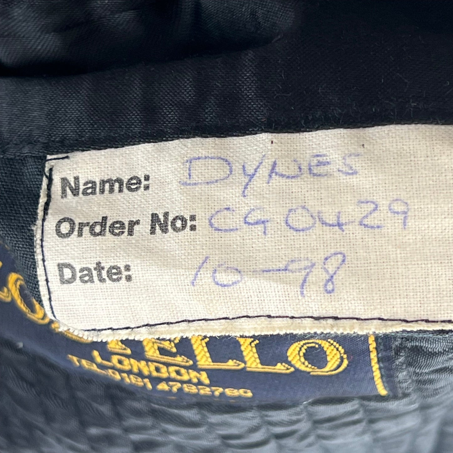 British Army Mess Dress Jacket - 9th / 12th Lancers - Large