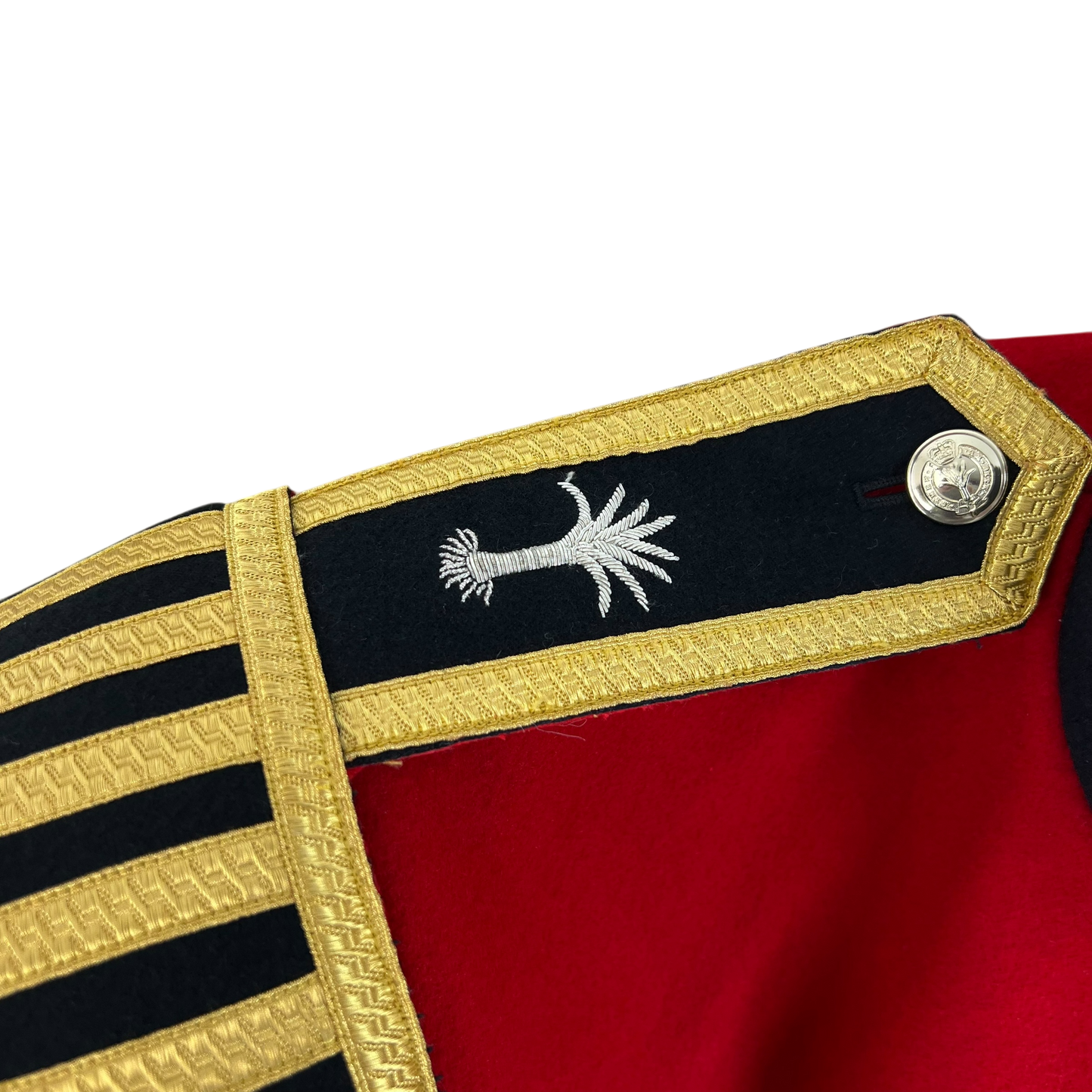 British Army RHQ SGTS Bandsman's Tunic Jacket w/ Wings - Welsh Guards - X Large