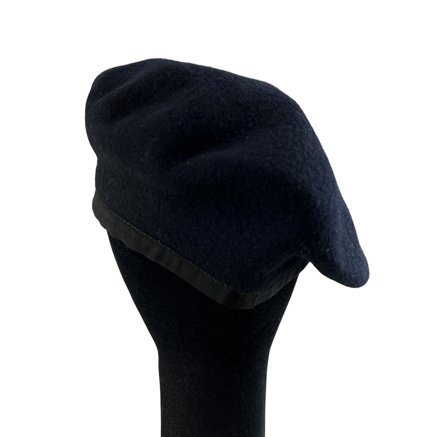 British Royal Navy Beret w/ Badge - RNXS Auxiliary Service - Small 56cm