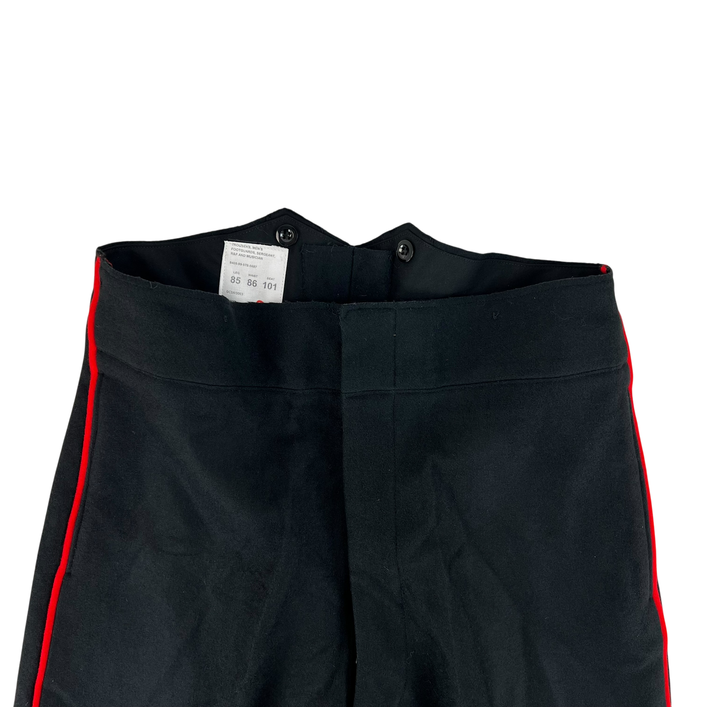 British Army No 1 Dress Footguards WO Musician's R&F Trousers - W34 L33