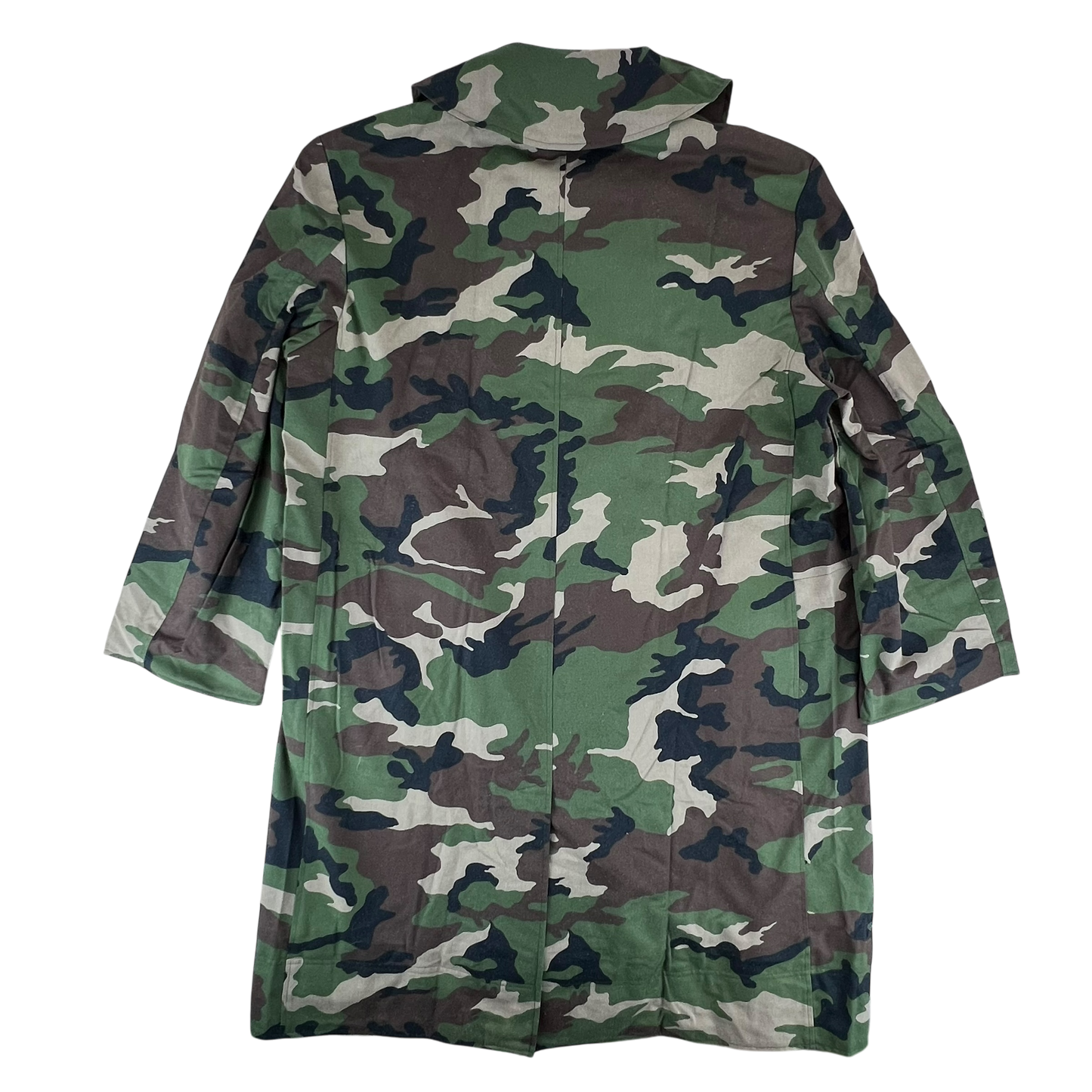 Slovak Army M97 Camouflage Dispatch Trench Coat -