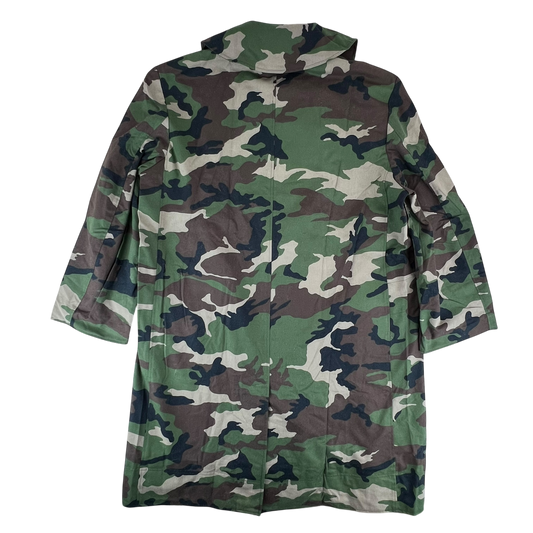 Slovak Army M97 Camouflage Dispatch Trench Coat -