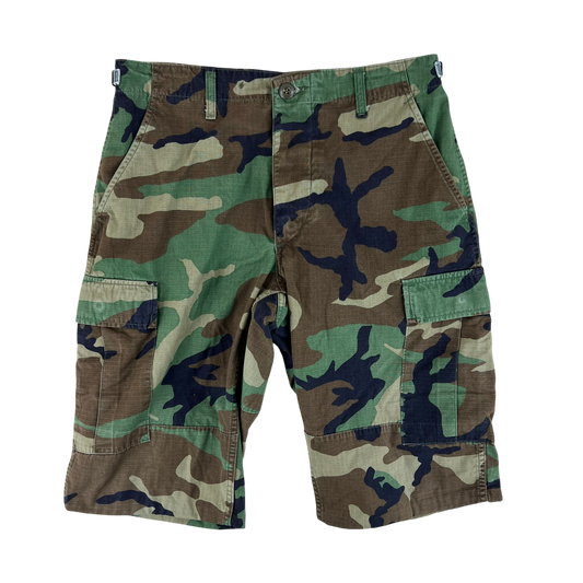 US Army M81 Woodland Camouflage Shorts - W32