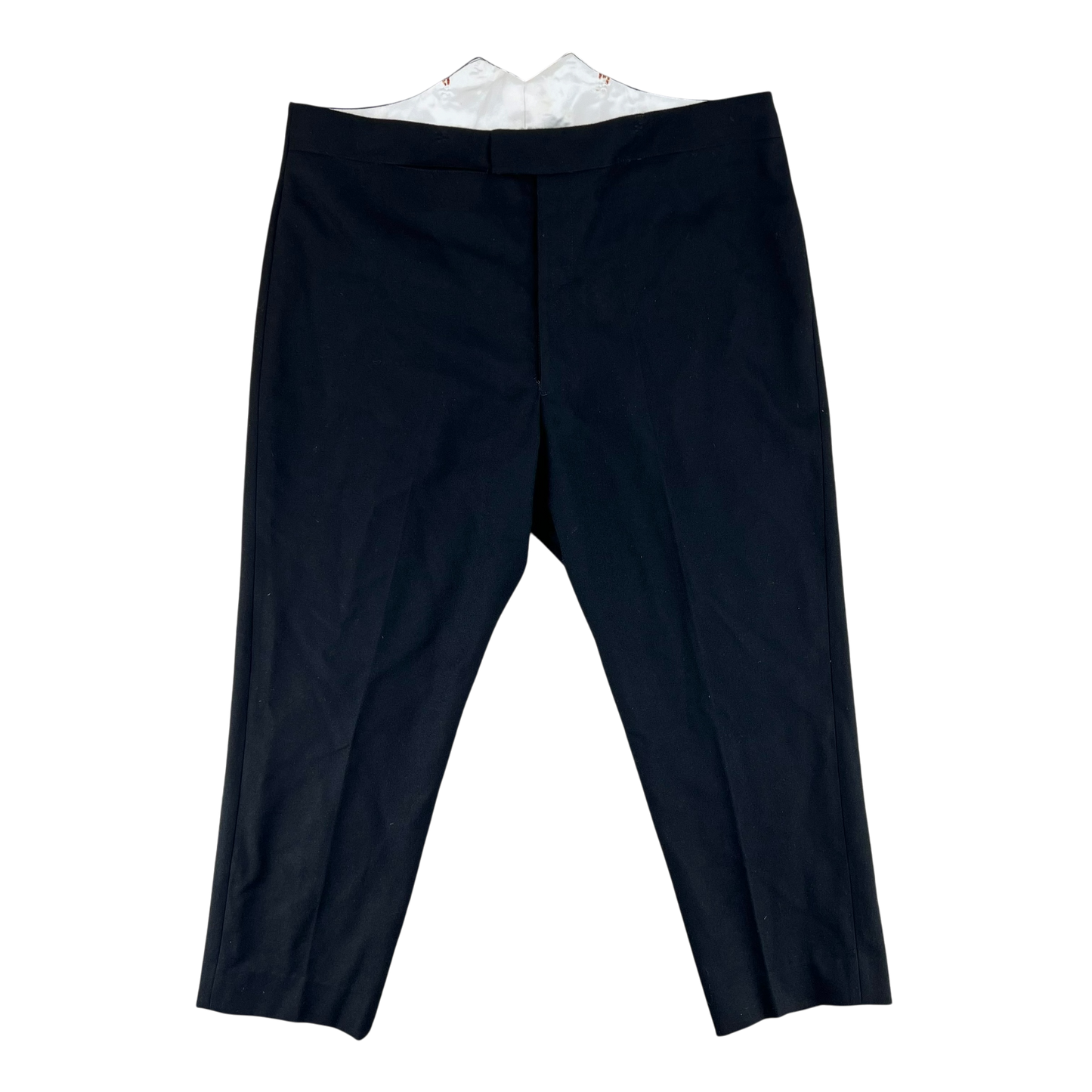 British Royal Navy 80s No. 7 Mess Dress Trousers - W42 L27