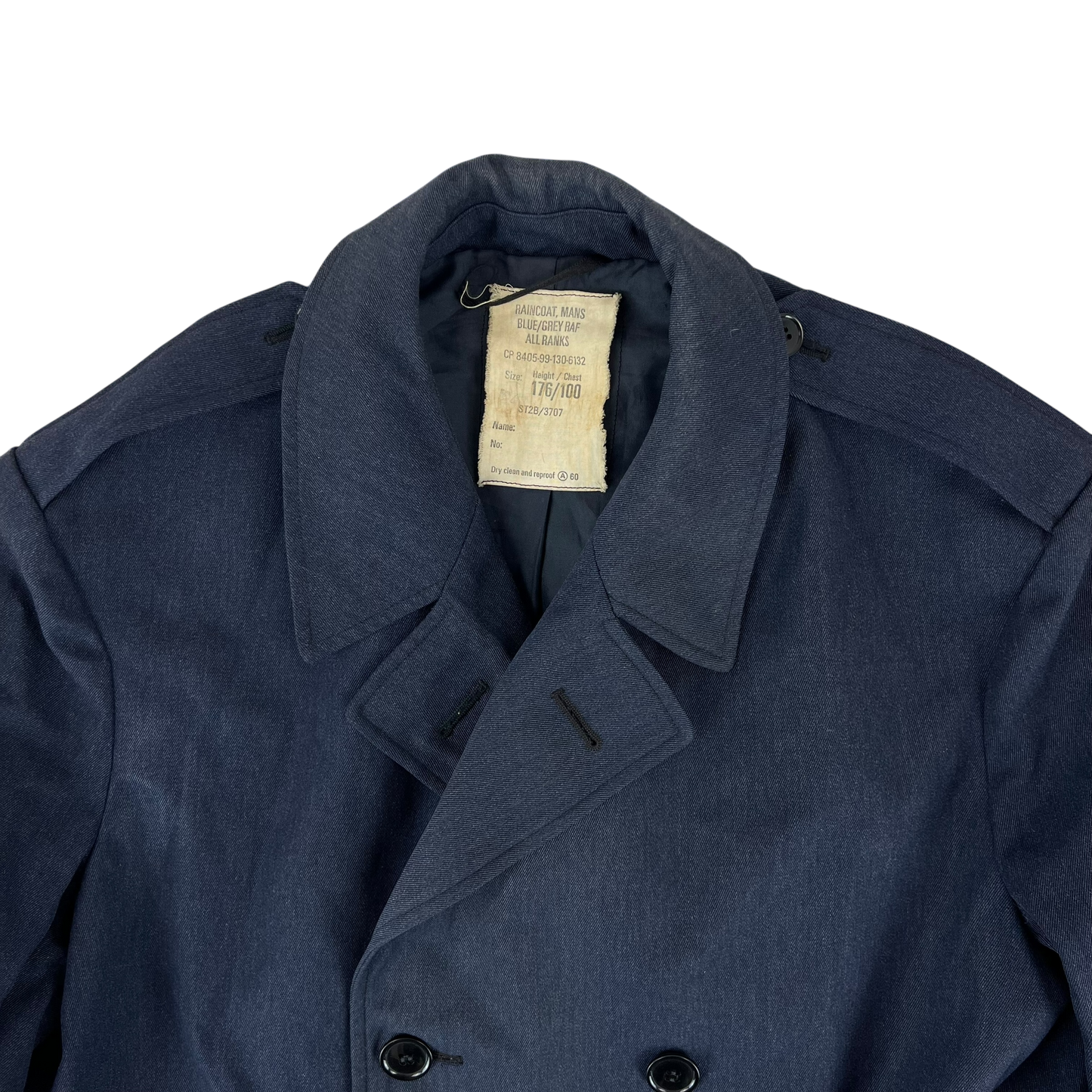 British Royal Air Force Raincoat Trench Coat - Medium 176/100