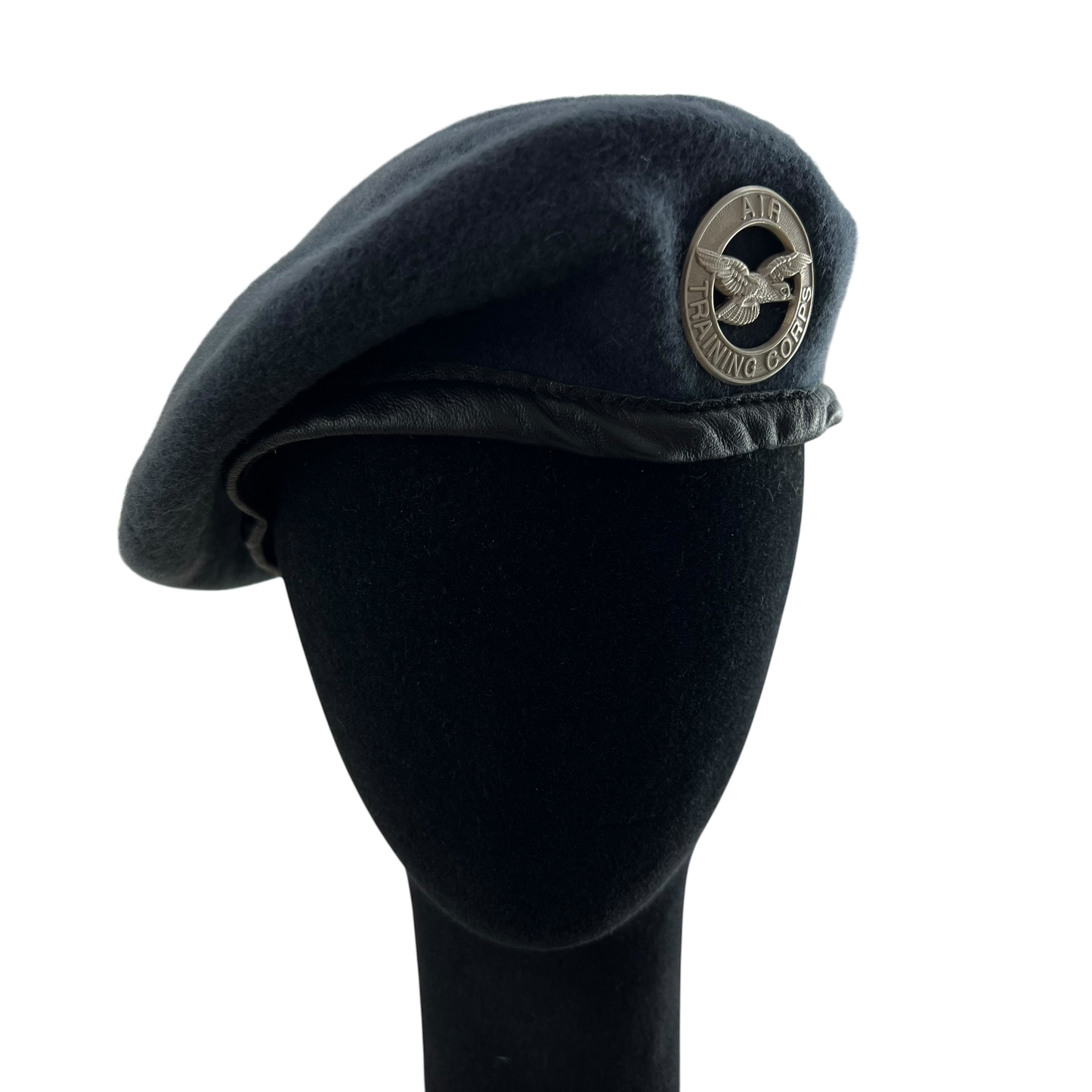British RAF Beret w/ Badge - Air Training Corps - Large 59cm