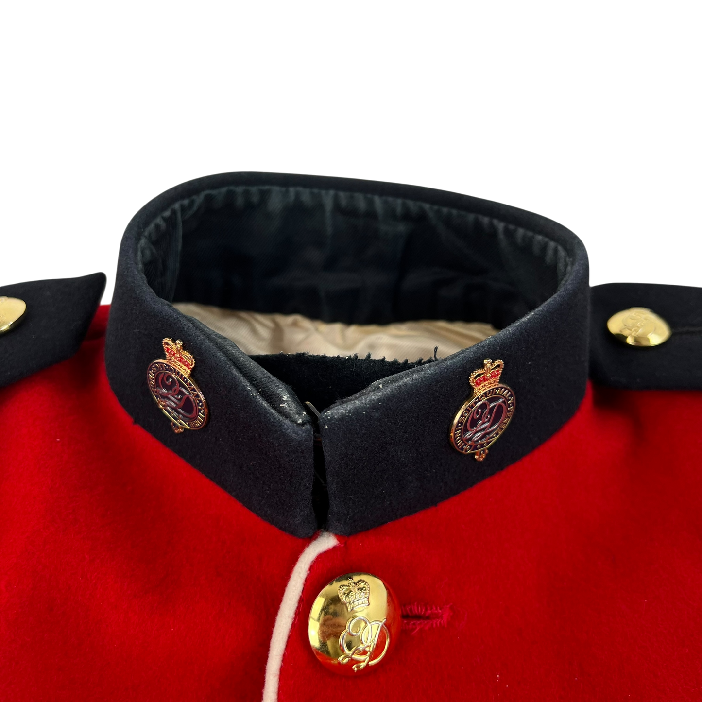 British Army Red Tunic Jacket - Queen's Division Minden Band - Small