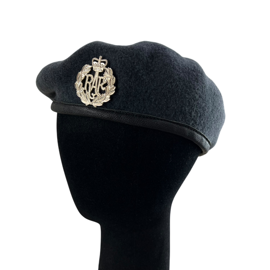 British RAF Beret w/ Badge - Small 55cm