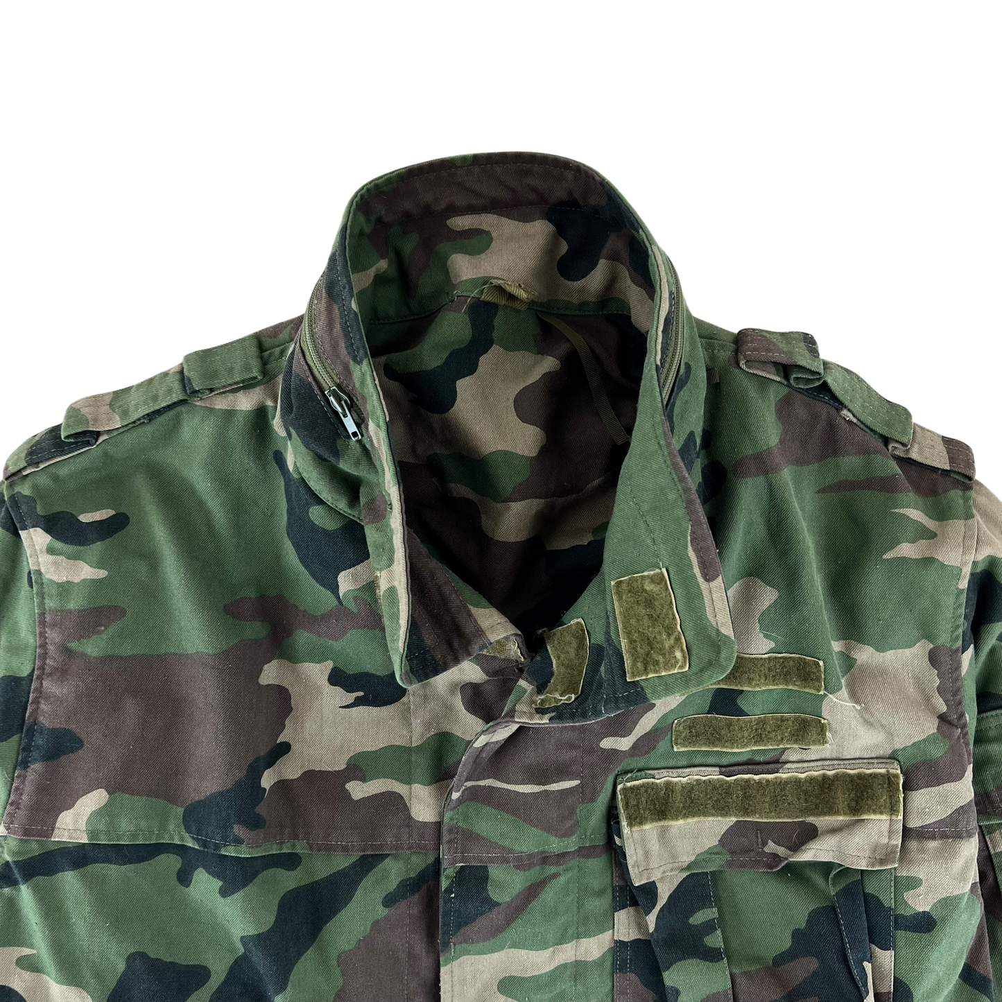 Slovak Army M97 Camouflage M65 Jacket - Large