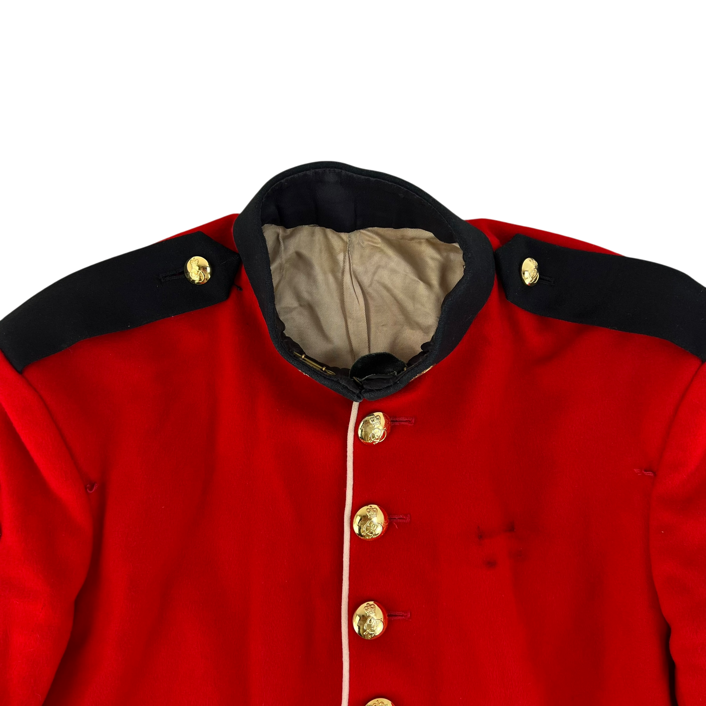 British Army Red Tunic Jacket - Queen's Division Minden Band - Large