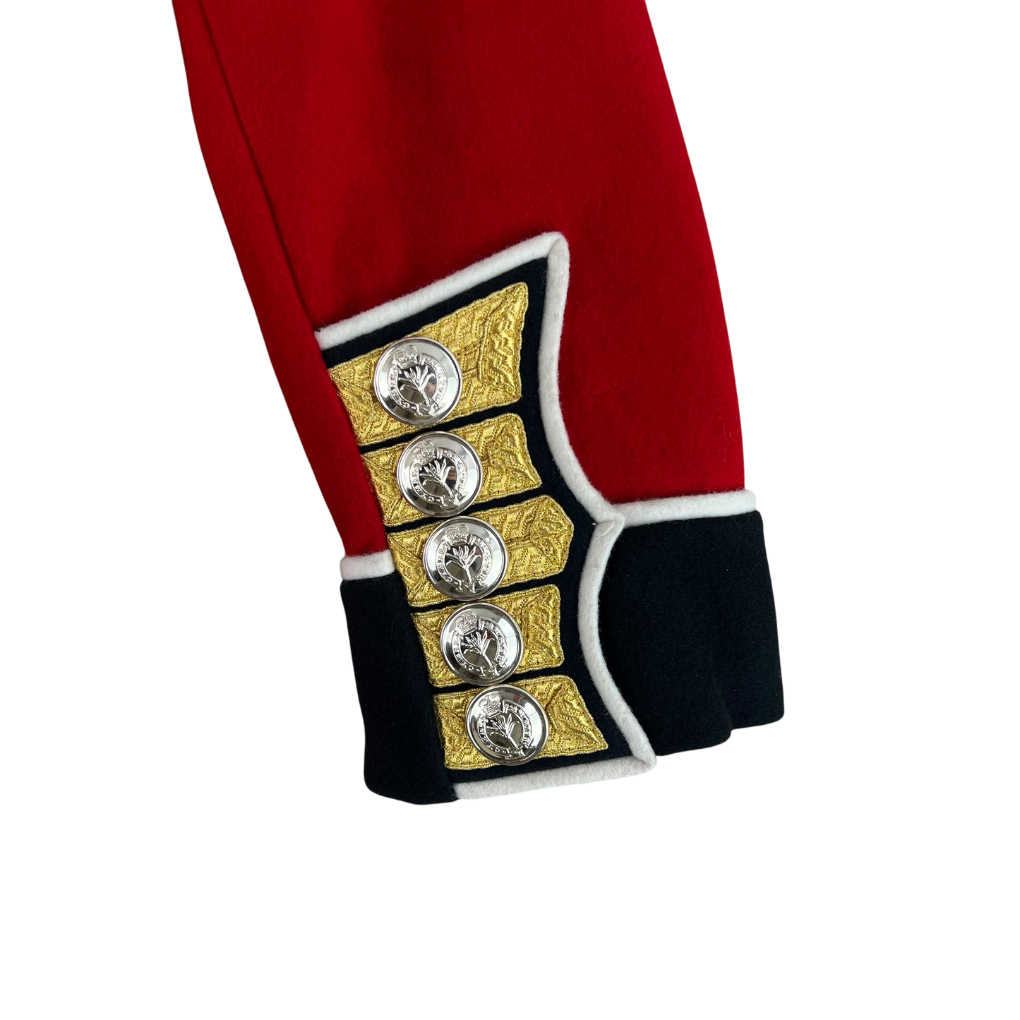 British Army CQMS & Sergeants Bandsman's Tunic Jacket w/ Wings - Welsh Guards - Small