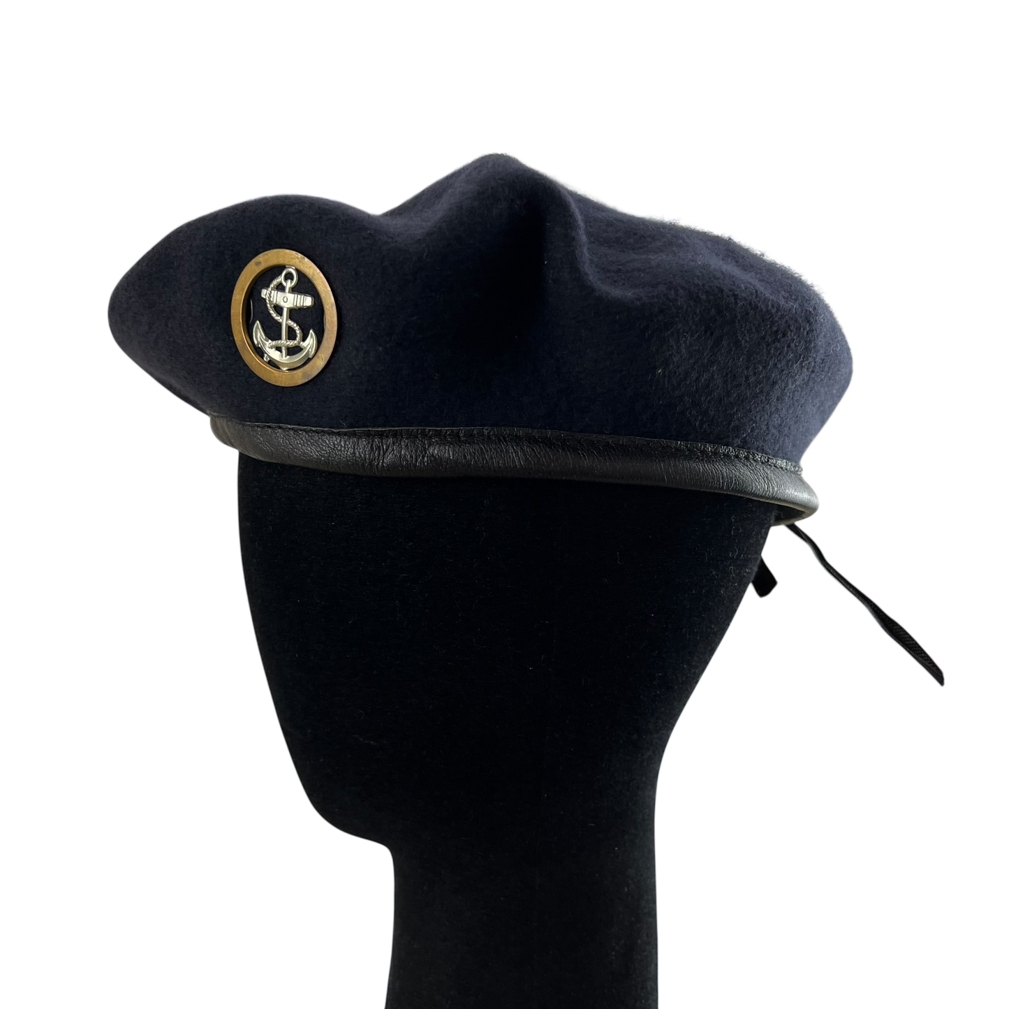 British Royal Navy Beret w/ Badge - Ratings Badge - Small 56cm