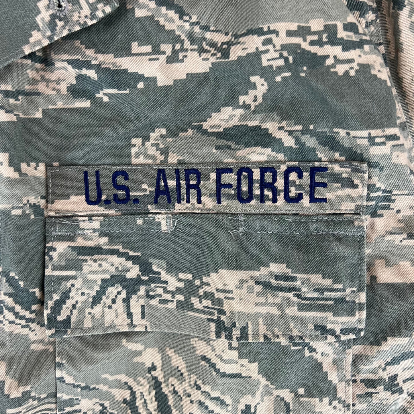 US Air Force Digital Tiger Stripe Pixel Camouflage BDU Combat Jacket - X Large