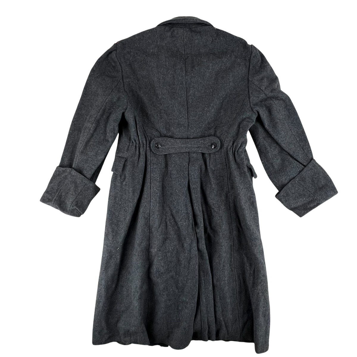 Bulgarian People's Army 70s Grey Wool Greatcoat - Medium