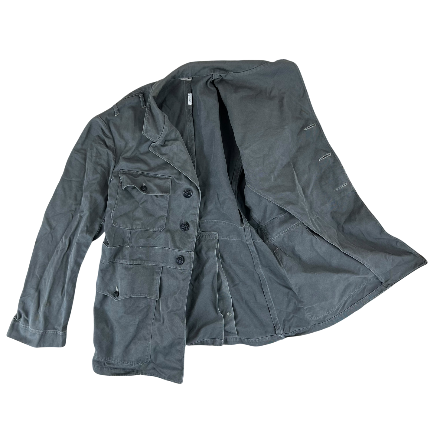 US Navy WW2 Chief Petty Officer's Grey Working Jacket - Medium