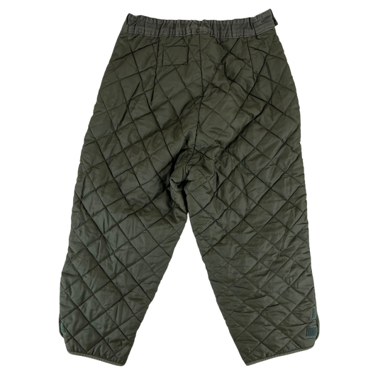 Dutch Army Thermal Quilted Trouser Liner - W30