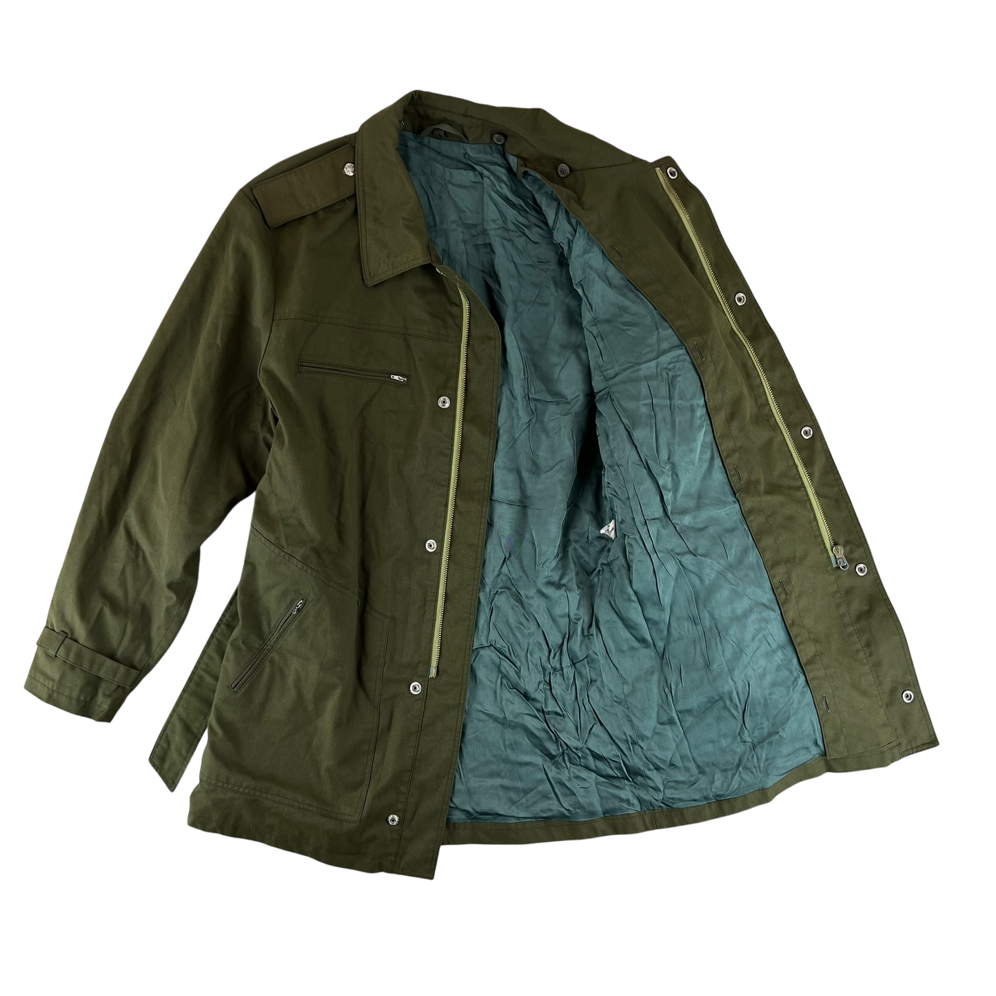 Czechoslovak Army M85 Guard's Coat Olive Green - Large