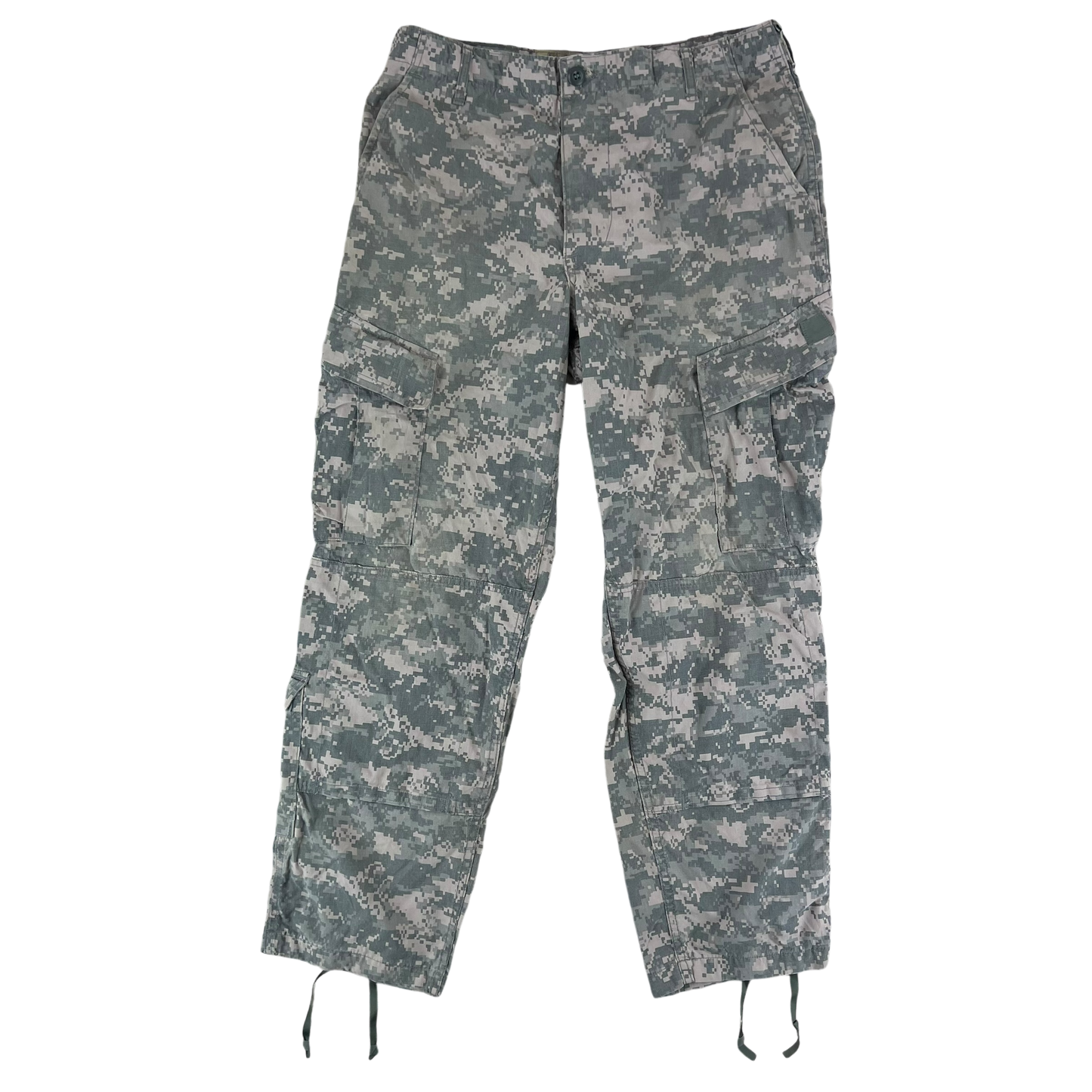 US Army UCP Pixel Camo Flame Resistant BDU Ripstop Combat Trousers - W33 L30