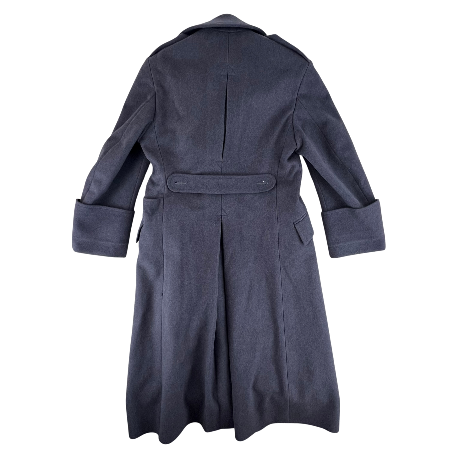 British Army Officer's Double Breasted Wool Greatcoat - Medium