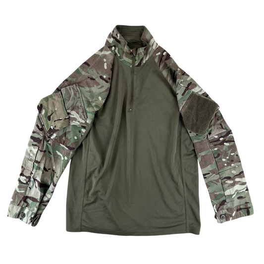 British Army MTP Camouflage Olive Green UBACS Combat Shirt - Medium